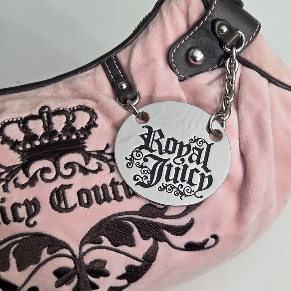 VINTAGE Y2K JUICY COUTURE VELVET BAG - Picture 3 of 8